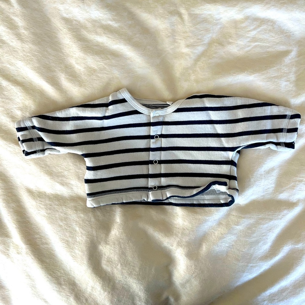 Petit Bateau New Born Fleecr Sweater